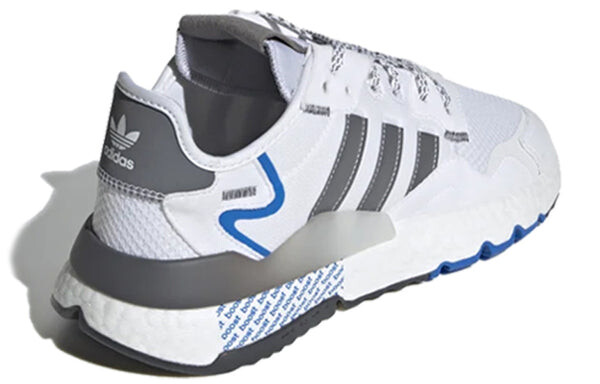 Кроссовки оригинальные nite jogger Adidas, серый — фото 3