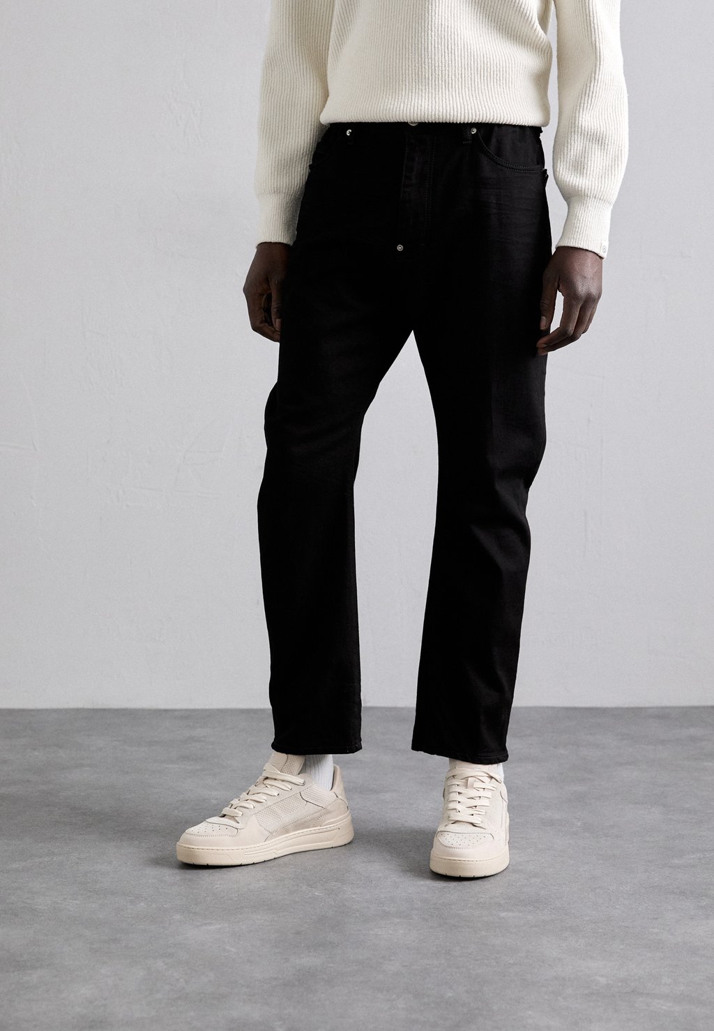 

Джинсы прямого кроя LONDON BRO DSQUARED2 ICON, черный