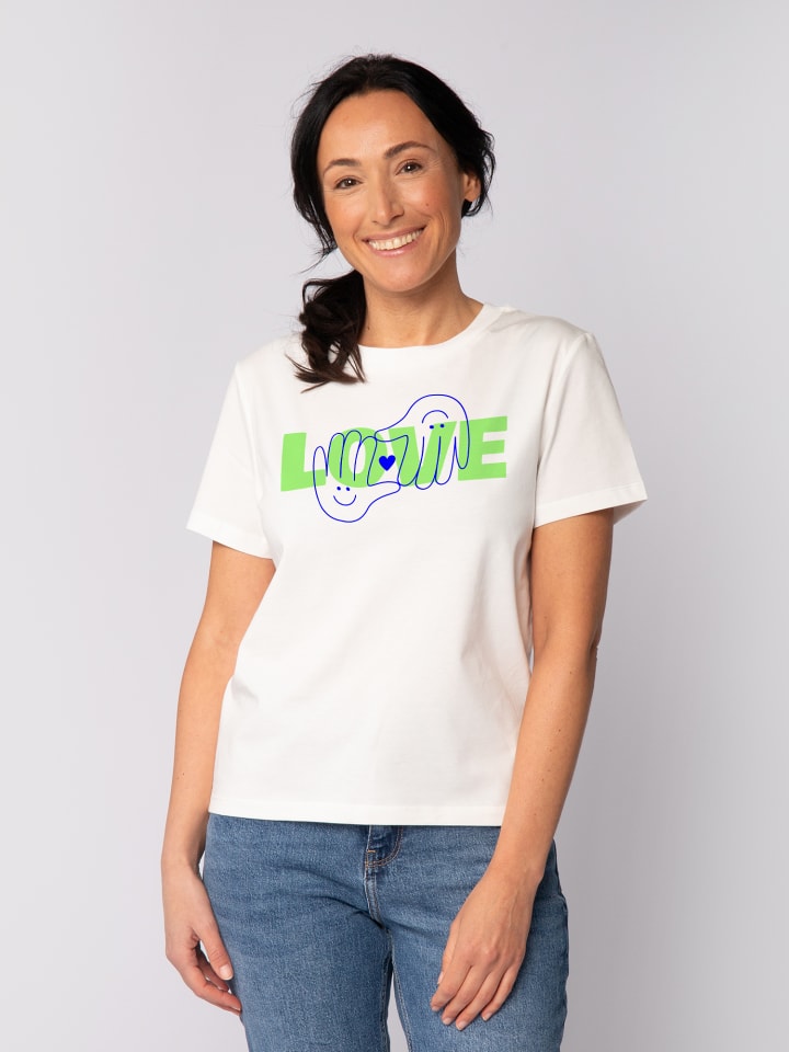 

Футболка wat Apparel T-Shirt Love, белый