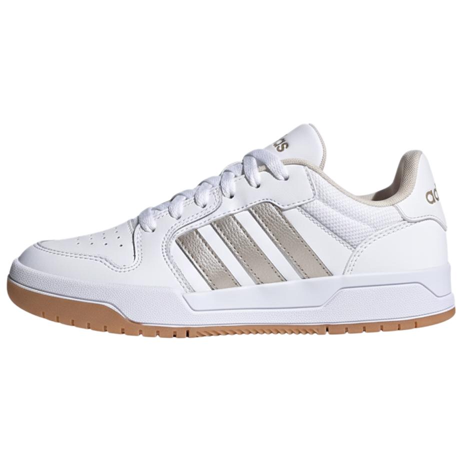 Adidas ENTRAP нескользящие устойчивые к истиранию низкие кроссовки для скейтбординга унисекс белый серебристый