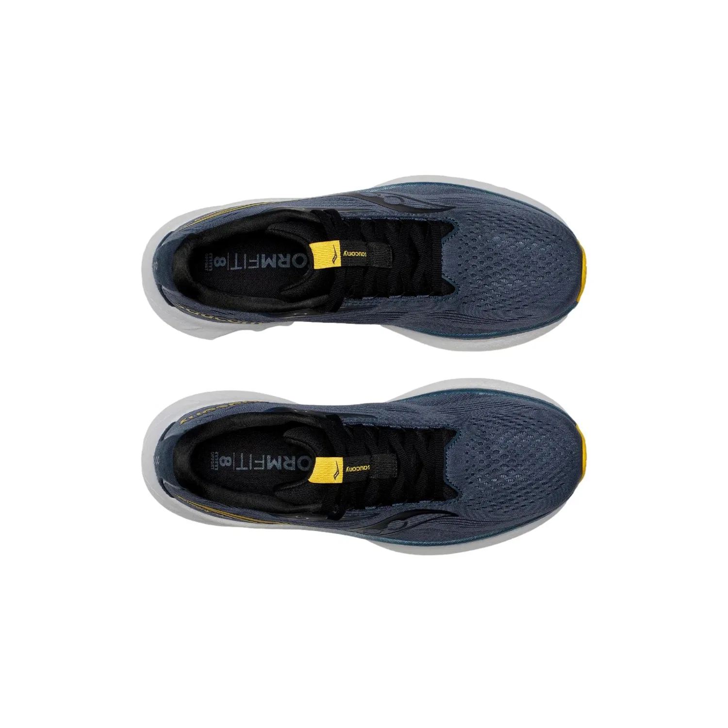 Мужские кроссовки Saucony Ride 18 Dusk / Pollen S21000-162, серый — фото 3