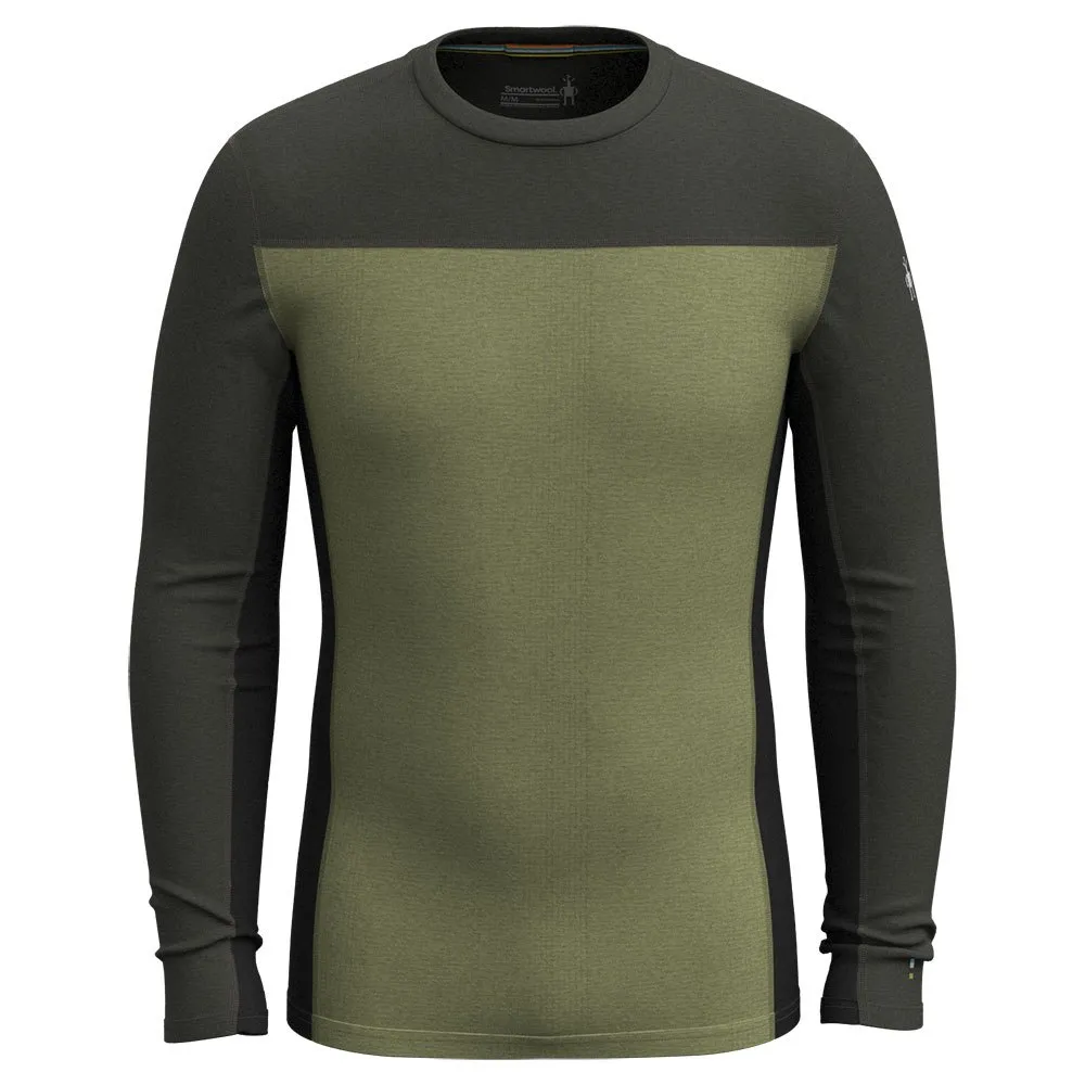 

Базовый слой Smartwool Classic Thermal Merino Colorblock Crew, зеленый