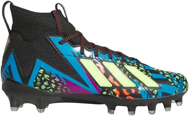 

Футбольные бутсы Adidas Mens Freak 23 для игры в линию, черный/розовый