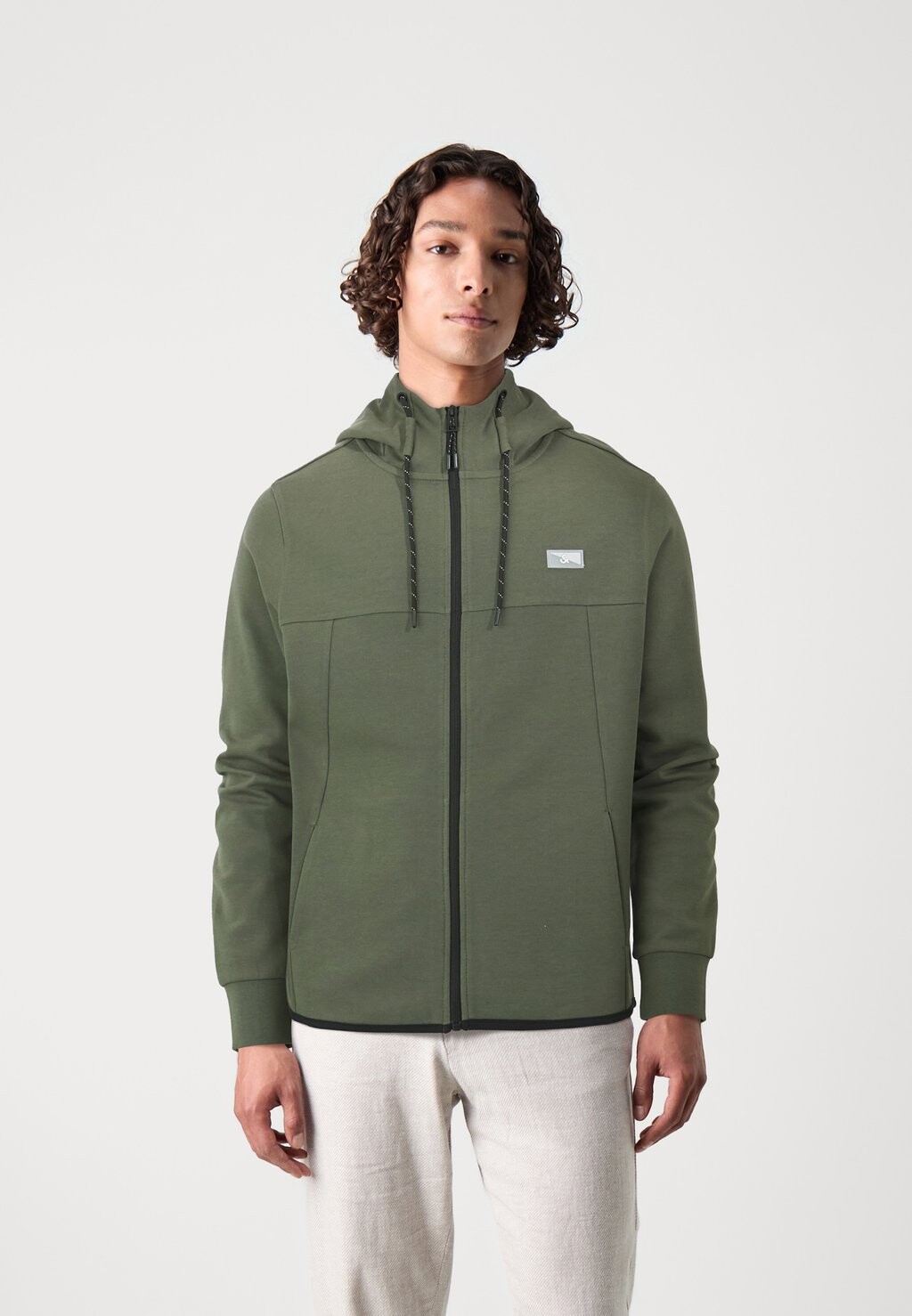 

Толстовка JCOAIR HOOD Jack & Jones, зеленый