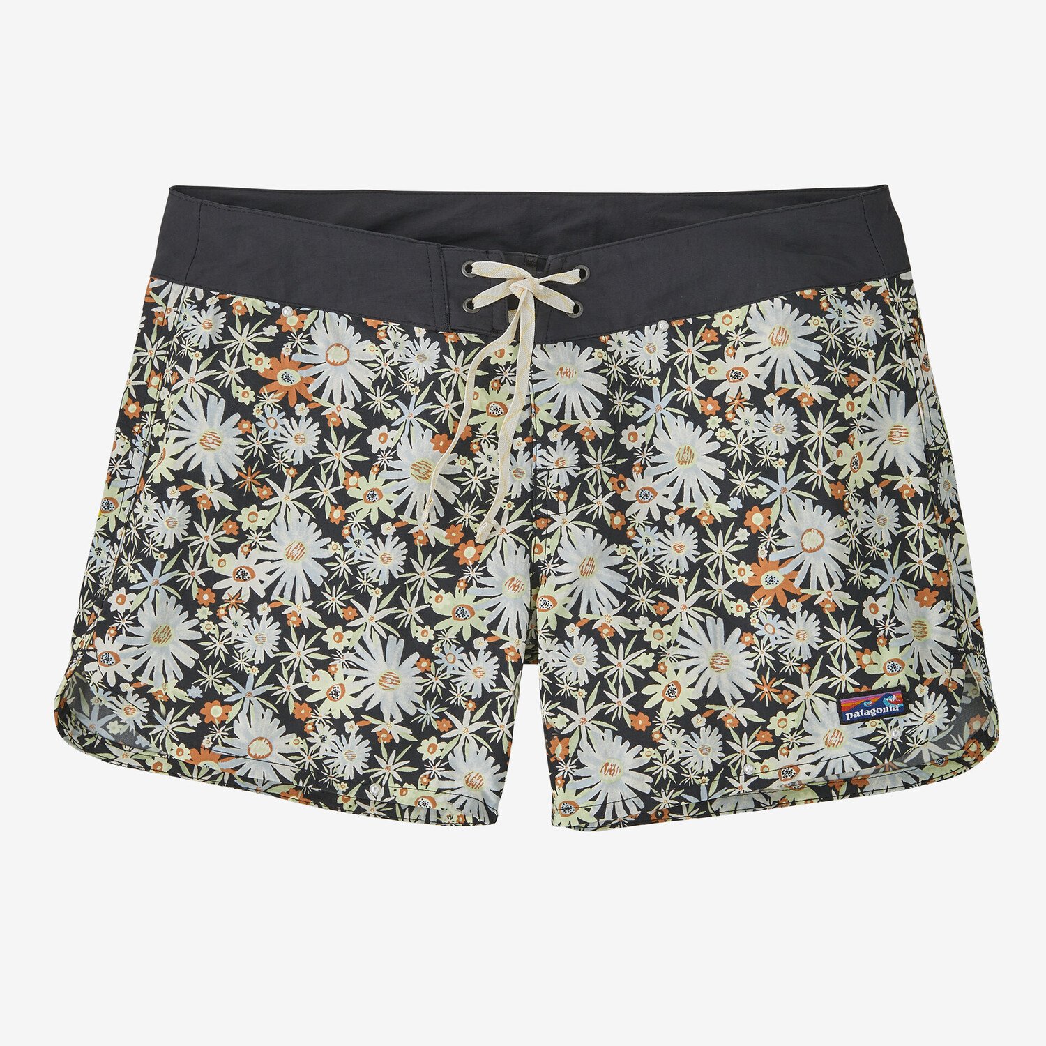 

Женские шорты для плавания Wavefarer Patagonia, цвет Primavera: Ink Black