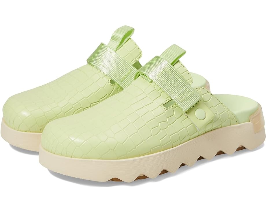 

Сабо SOREL Viibe, цвет Luminous Lime/Honey White