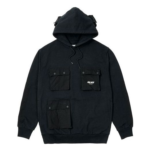 

Худи PALACE Multiple Pockets Solid Color Unisex Black, черный