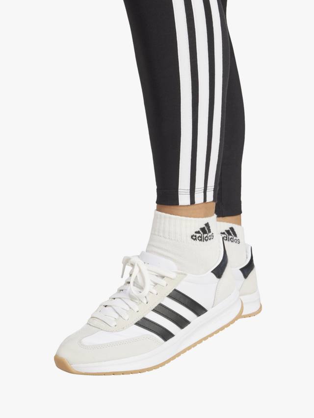 Эссеншиалз леггинсы из хлопка с тремя полосками adidas — фото 4