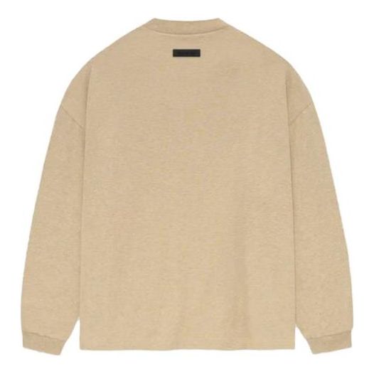 

Футболка fw23 long sleeve tee 'gold heather' Fear Of God Essentials, бежевый