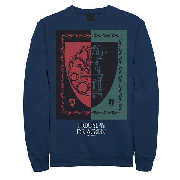 

Мужской свитшот House of the Dragon Shield Fleece Licensed Character