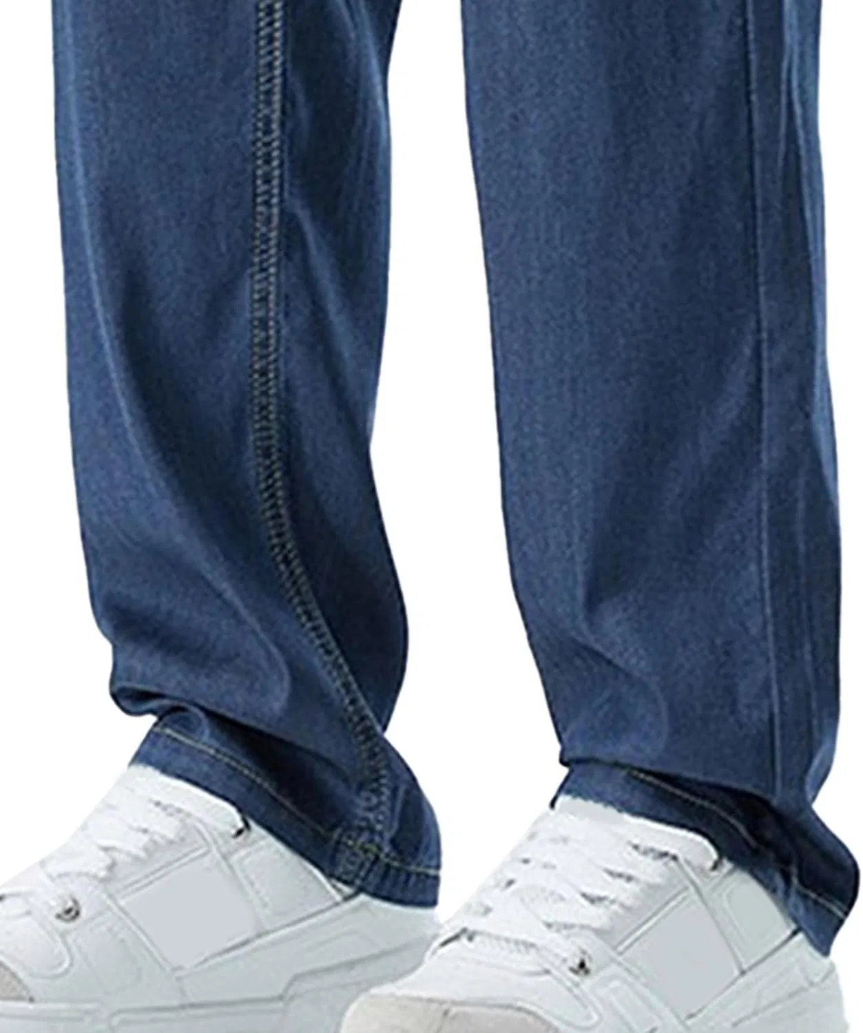 Джинсы свободные, Relaxed Skateboard Denim Pants, синие — фото 3