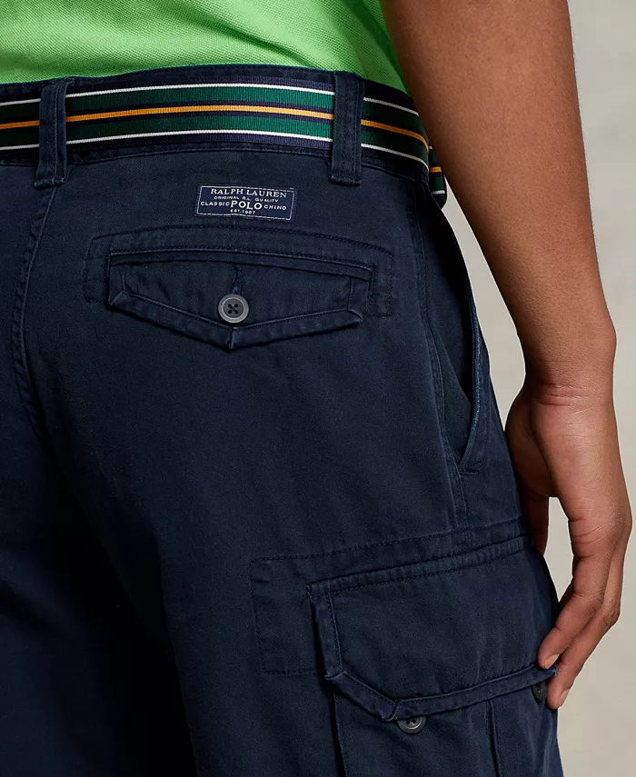 Мужские шорты, 10.5" Classic Gellar Cargos Polo Ralph Lauren, синий — фото 4