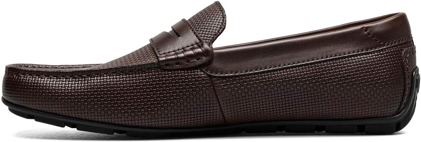 Мужские слипоны Florsheim Motor Moc Toe Penny Driver, коричневый — фото 4