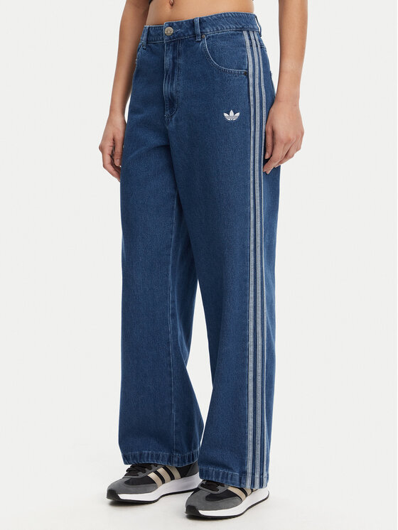 

Джинсы с широкими штанинами adicolor Denim 3-Stripes JD2574 Adidas, синий