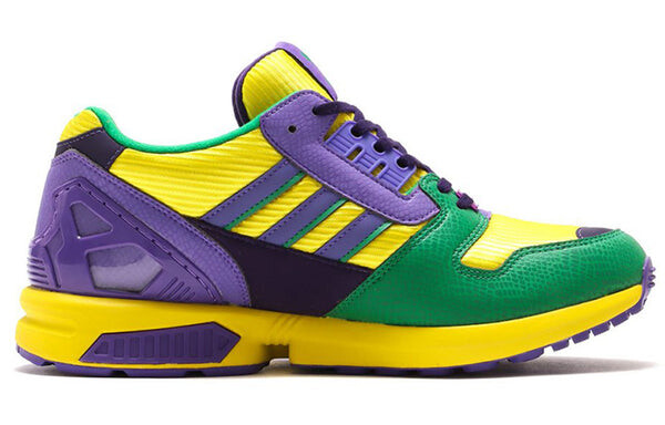Кроссовки atmos x originals zx 8000 г snk Adidas, желтый — фото 2