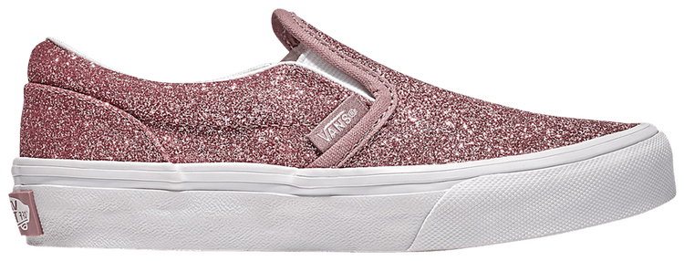 

Кроссовки Vans Classic Slip-On Kids 'Rose Gold Glitter', розовый