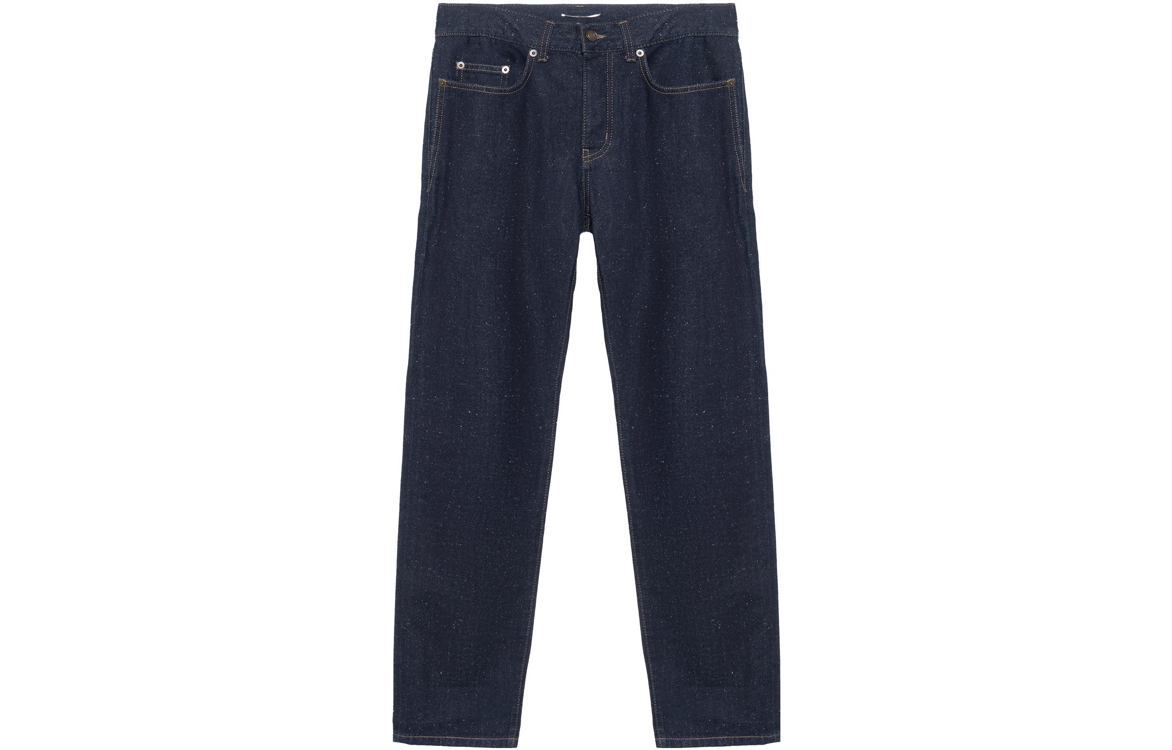 

Джинсы мужские темный каменная промывка SAINT LAURENT, глубокая каменная стирка