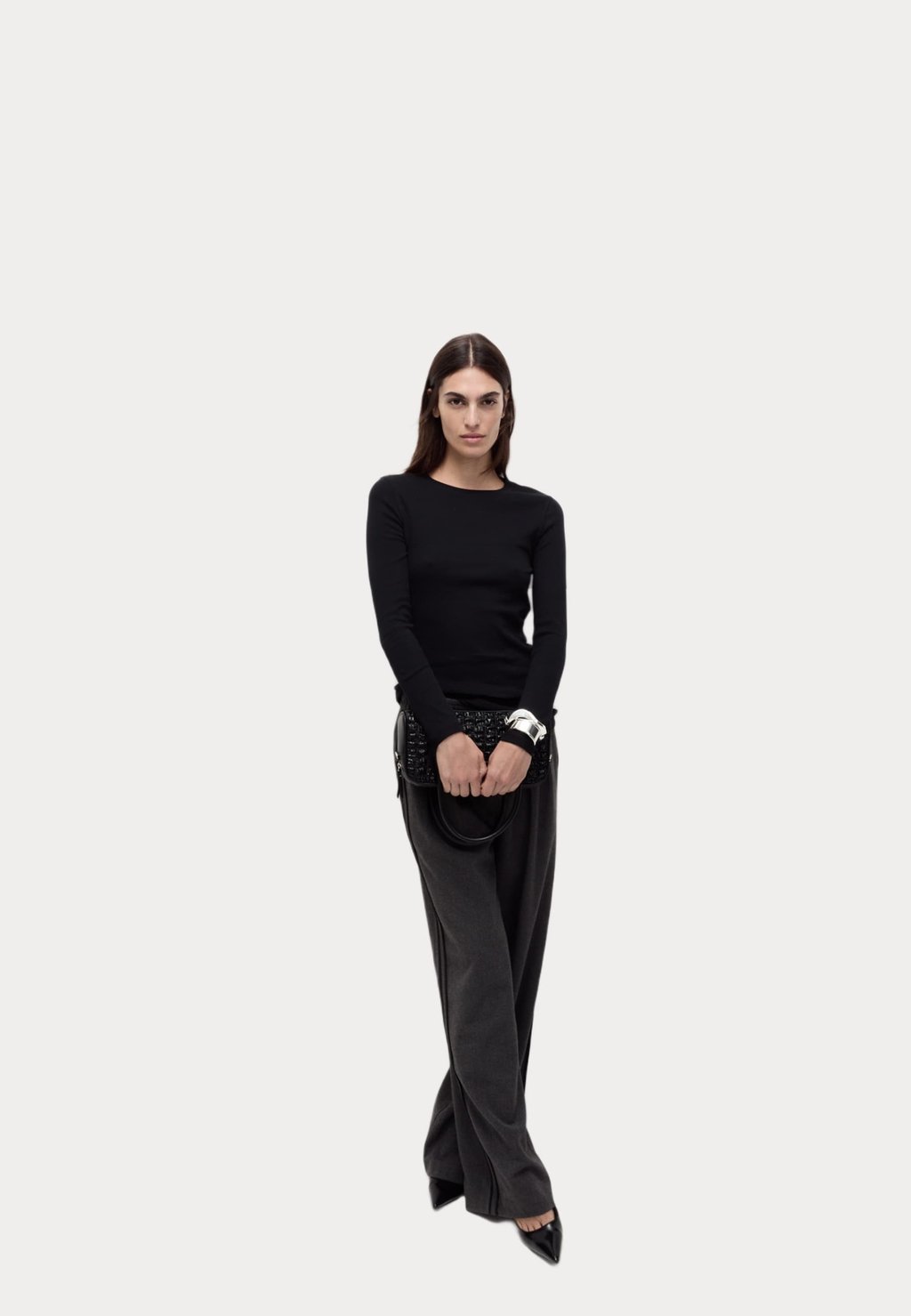 

Топ с длинными рукавами 2 PACK Marks & Spencer, черный