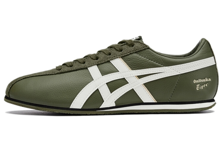 

Кроссовки FB Trainer унисекс с низким верхом темно-зеленого цвета Onitsuka Tiger