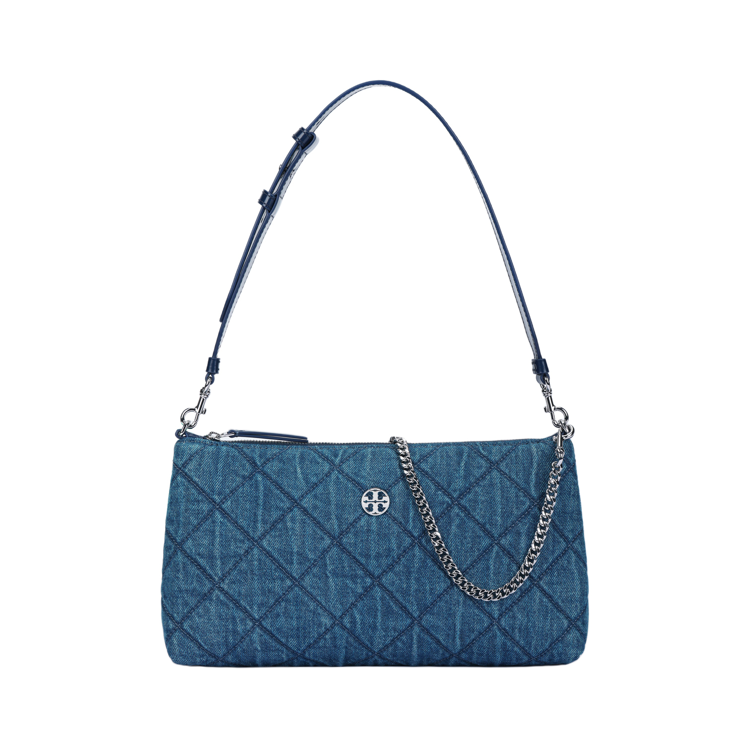 

TORY BURCH Джинсовая сумка через плечо женская синяя