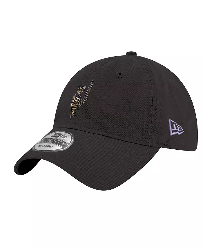 

Мужская и женская регулируемая кепка Eclipse Black Golden State Valkyries Core 9TWENTY New Era