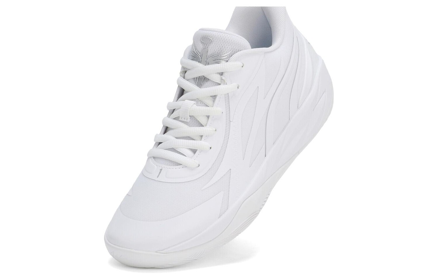 Мужские баскетбольные кроссовки Puma MB.02, Белый — фото 4
