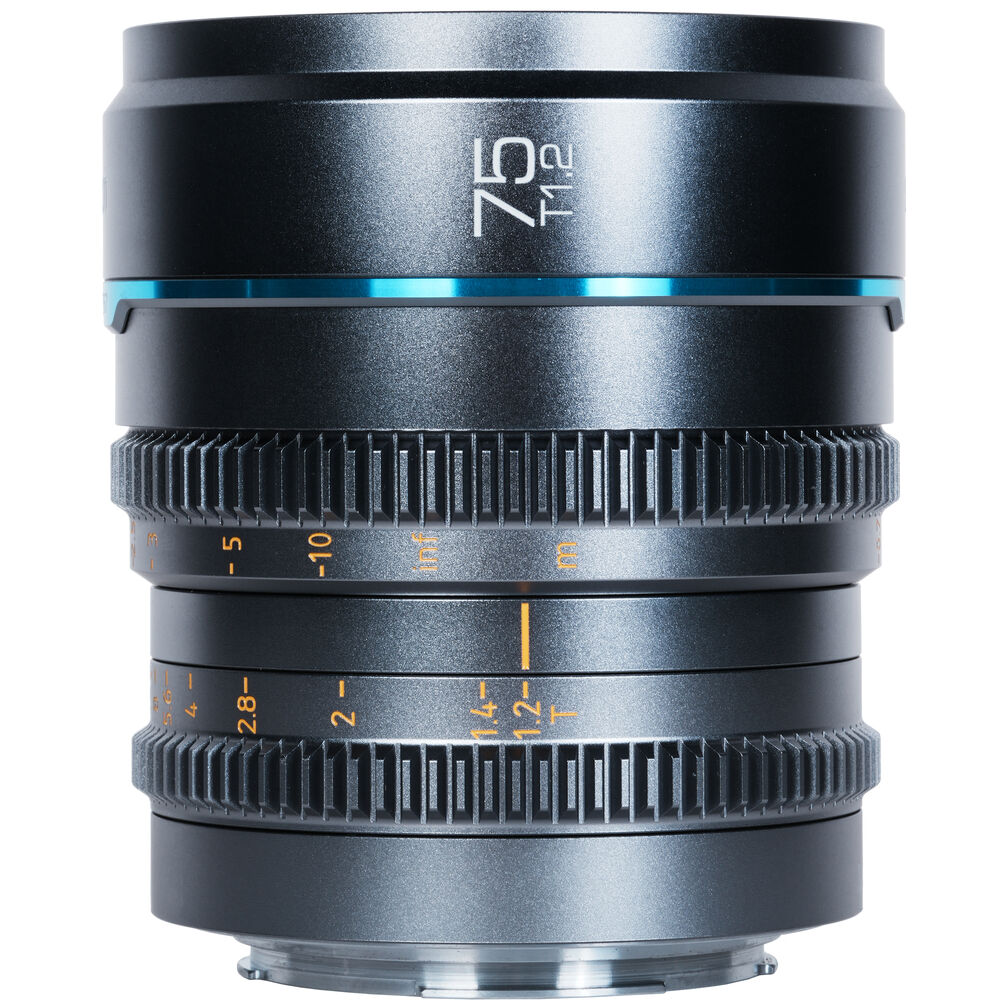 

Кинообъектив Sirui Night Walker 75mm T1.2 S35 (Sony E, металлический серый)