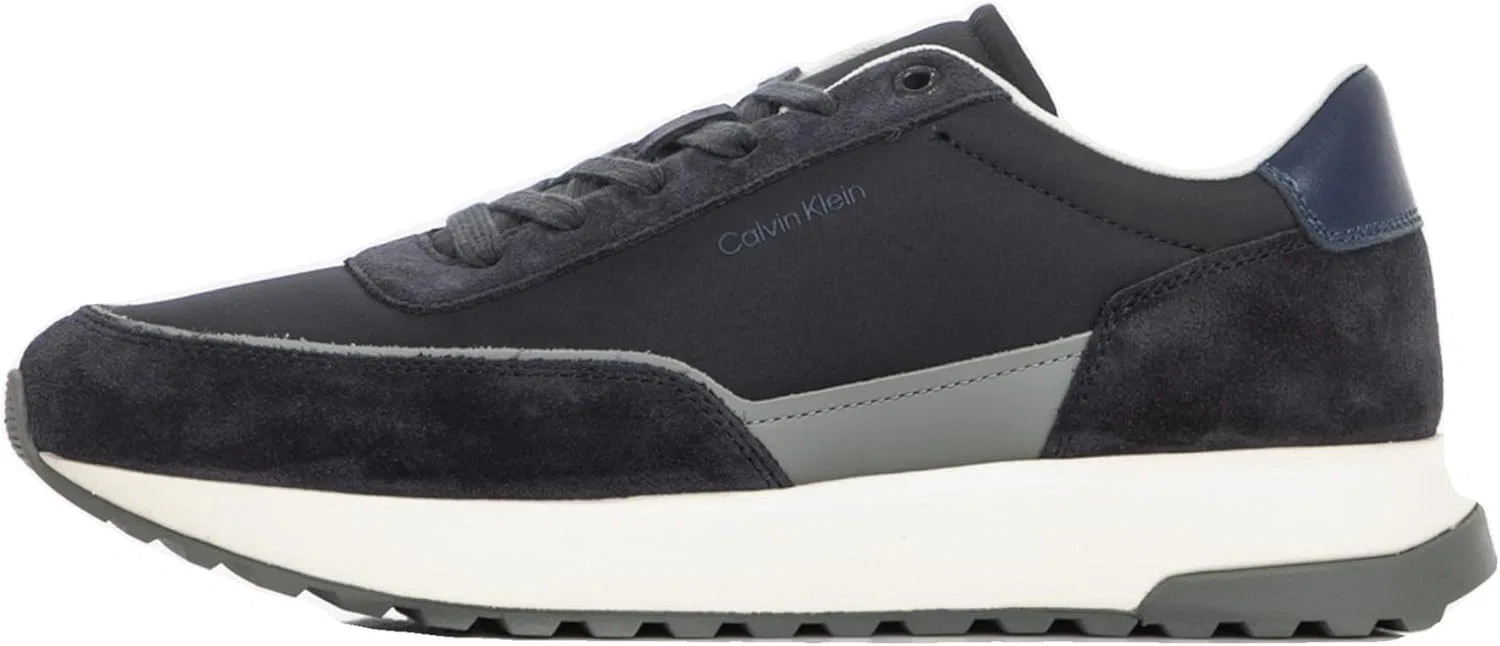 Кроссовки Calvin Klein Low Top Lace Up Repr, 02P, 40 EU 02P - Rock Ridge Medieval Forest Black 40