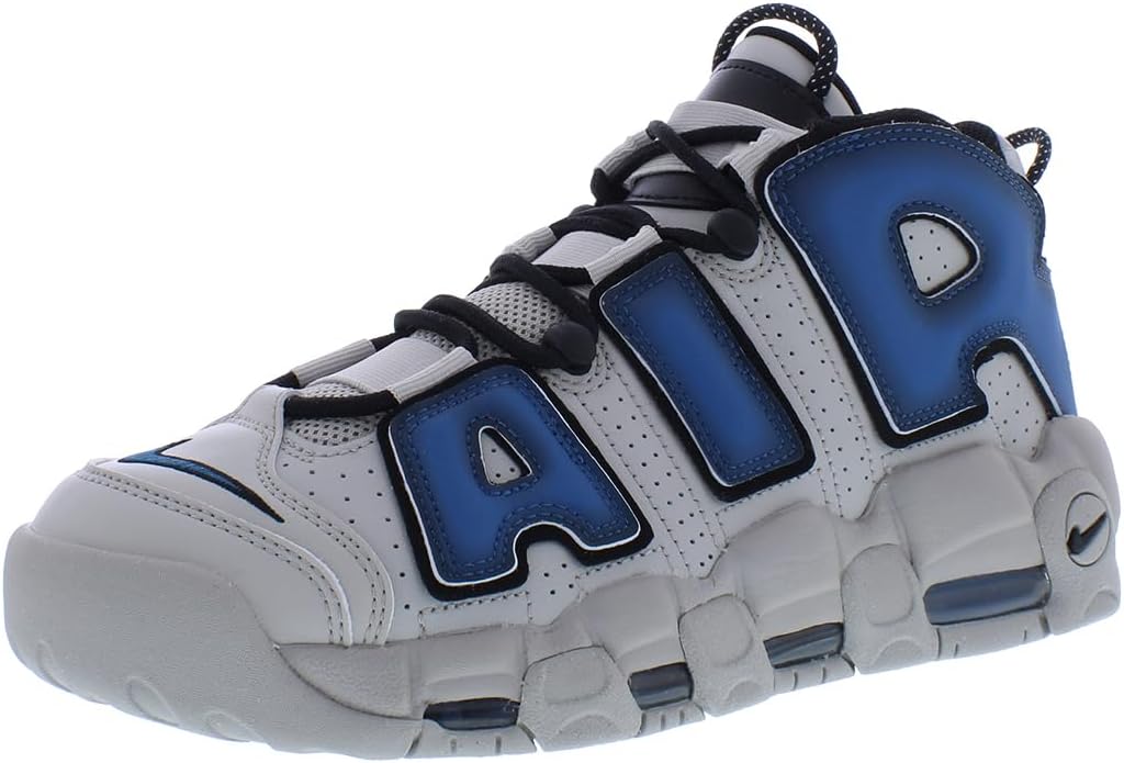 

Кроссовки Nike Air More Uptempo '96 для мужчин, Light Iron Ore/Industrial Blue/Black/H/White