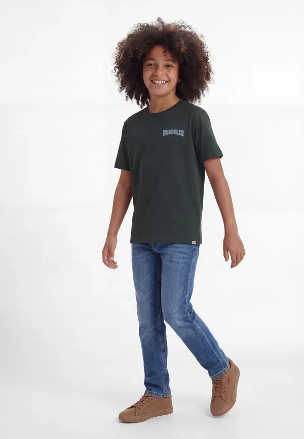 Футболка принтованная Wrangler, сосновая игла
