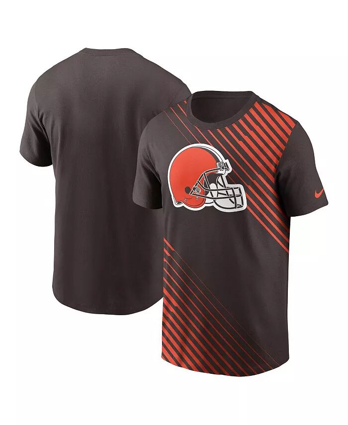 

Мужская коричневая футболка Cleveland Browns Yard Line Fashion Asbury Nike