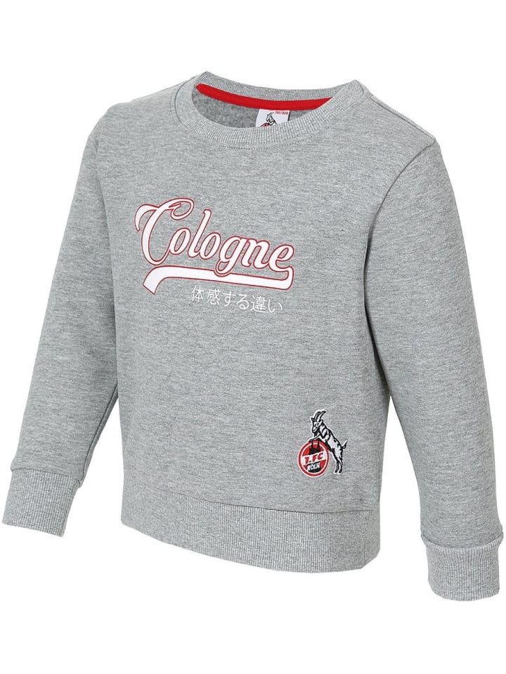 

Толстовка Fußballverein 1. FC Köln, серый