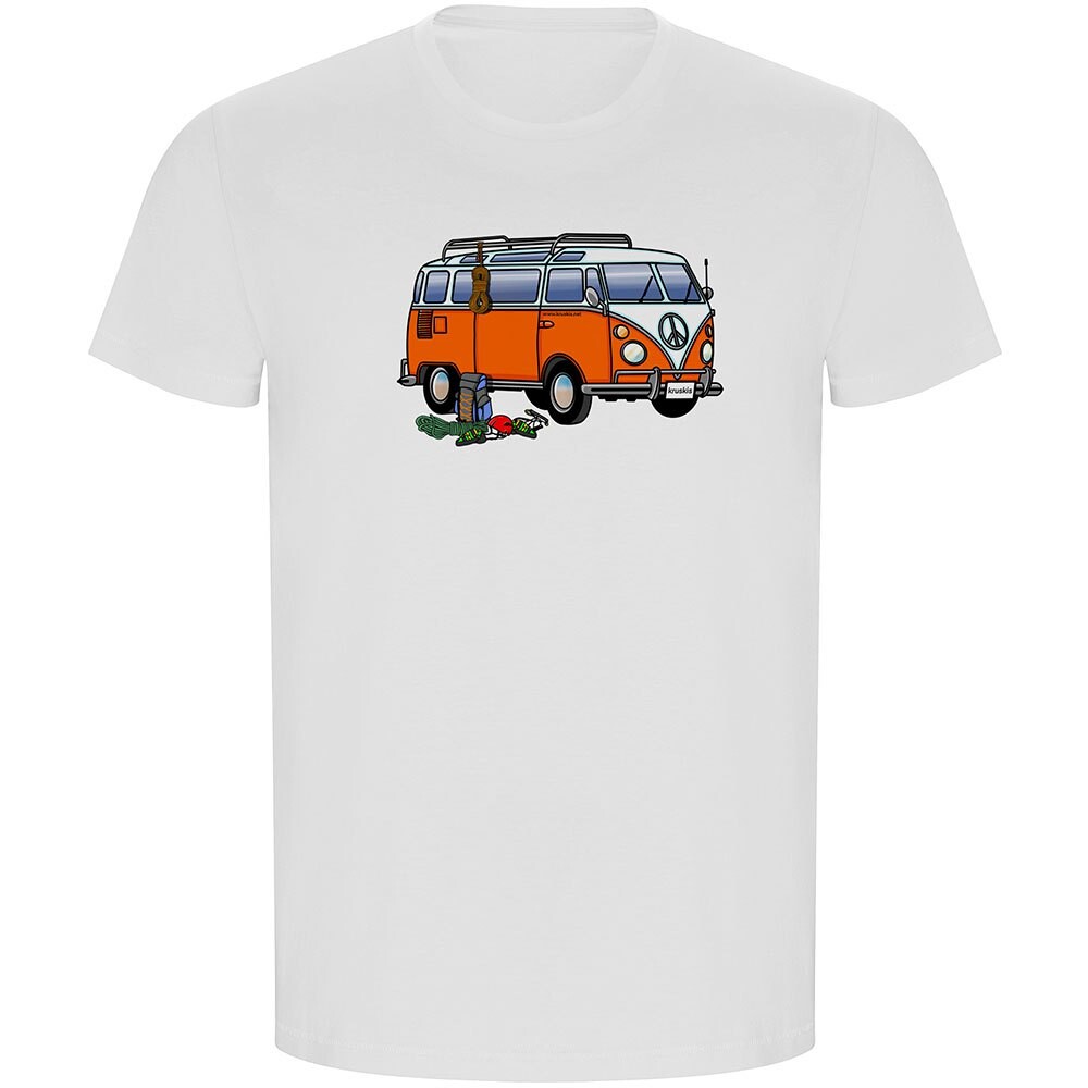 

Футболка Kruskis Hippie Van Climbing ECO, белый