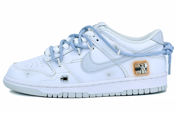 

Кроссовки Nike Dunk Skateboard Shoes Men Low-Top White, Белый, Кроссовки Nike Dunk Skateboard Shoes Men Low-Top White