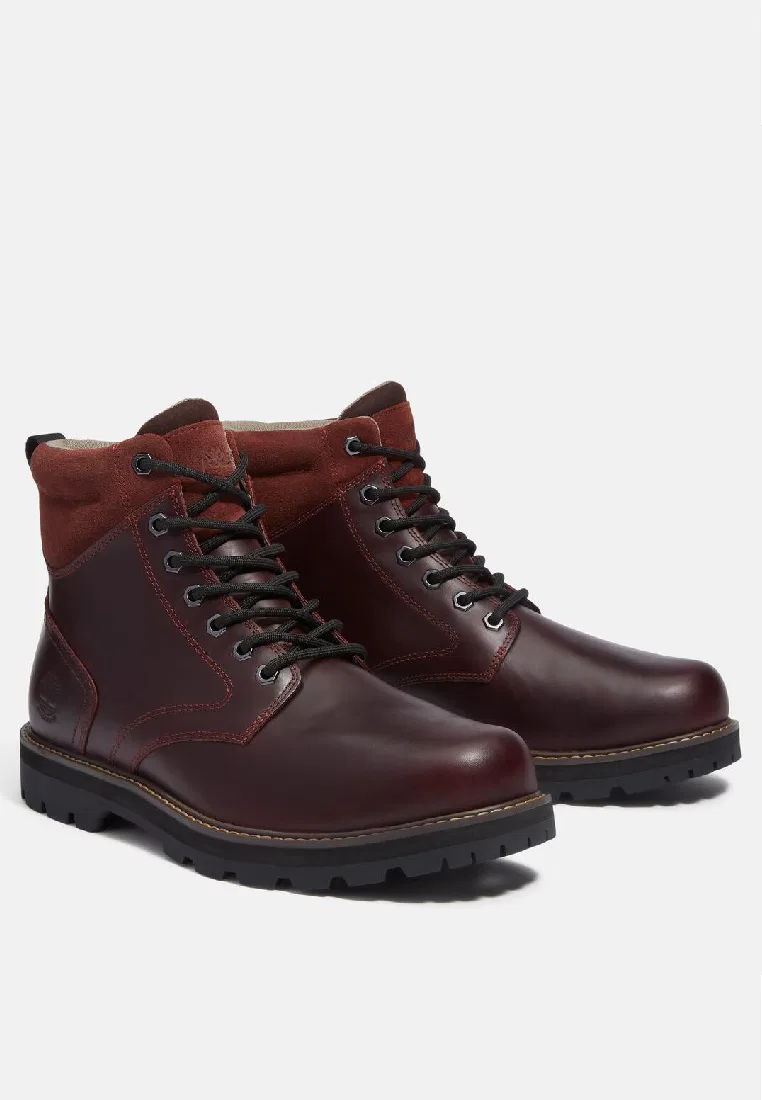 Мужские водонепроницаемые ботинки Britton Road Timberland, бордовый — фото 4