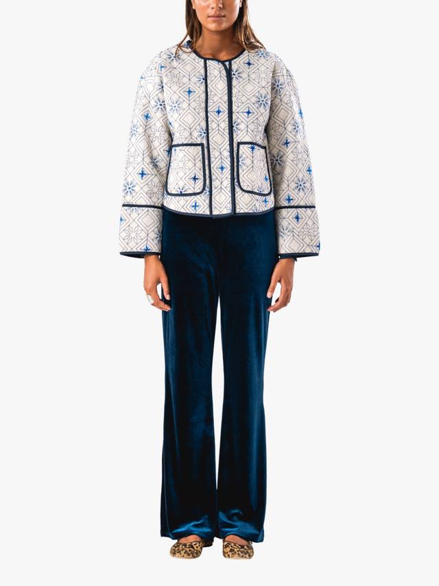

Стеганая куртка anandall Lollys Laundry, цвет Cream/Blue