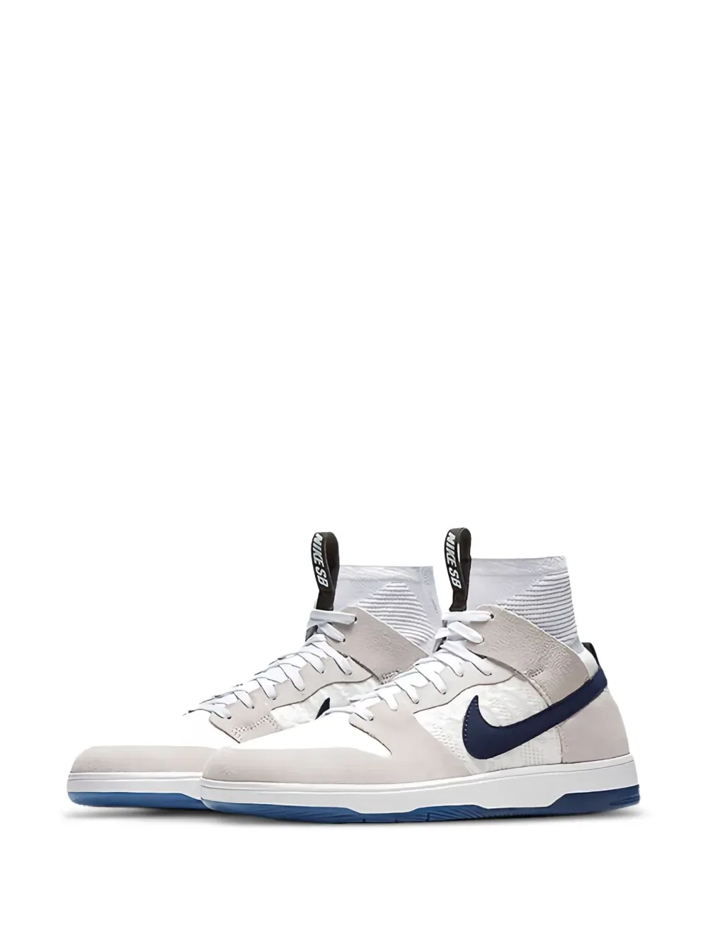 Кроссовки SB Dunk High Elite из коллаборации с Cyrus Bennett Nike, белый — фото 2