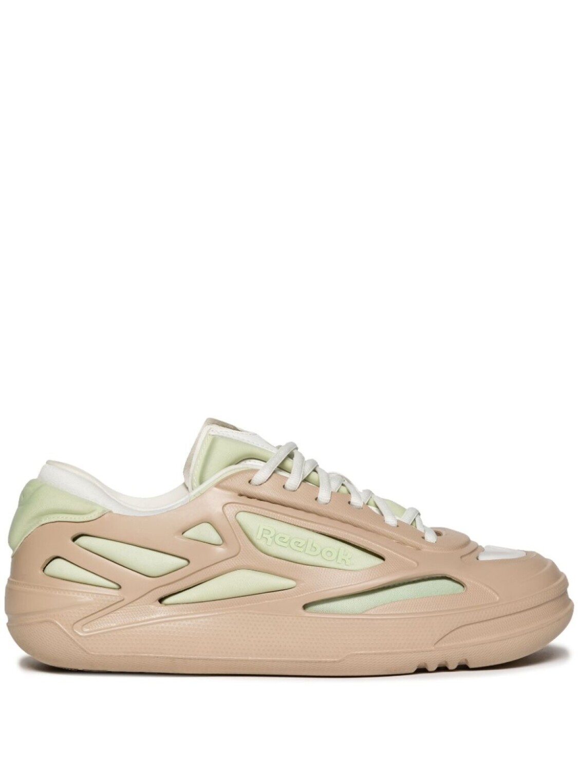 

Кроссовки Reebok Club C FWD, бежевый/светло-зеленый/светло-серый