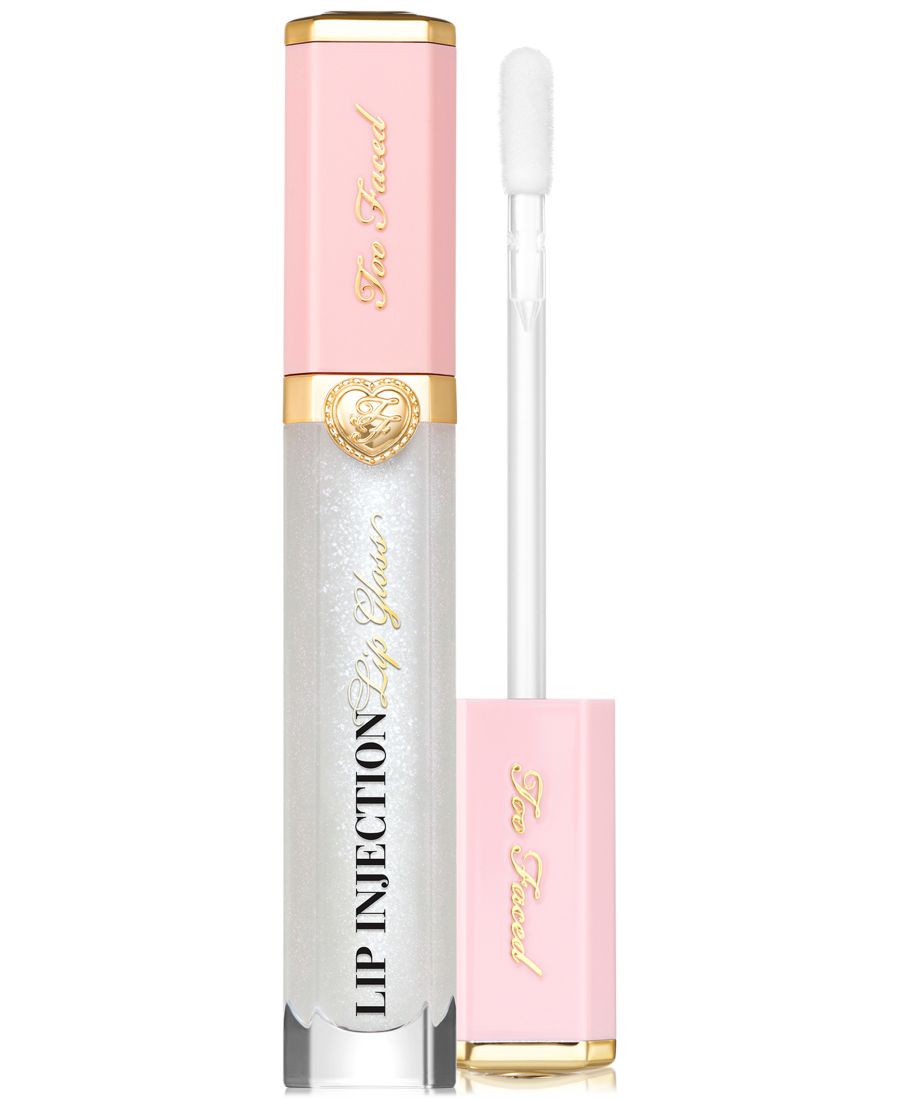 

Увеличивающий объем губ многомерный блеск для губ Lip Injection Power Plumping Multidimensional Lip Gloss Too Faced, цвет stars are aligned - clear with sparkle