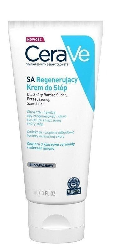 

CeraVe SA Regenerujący Krem do Stóp крем для ног, 88 ml