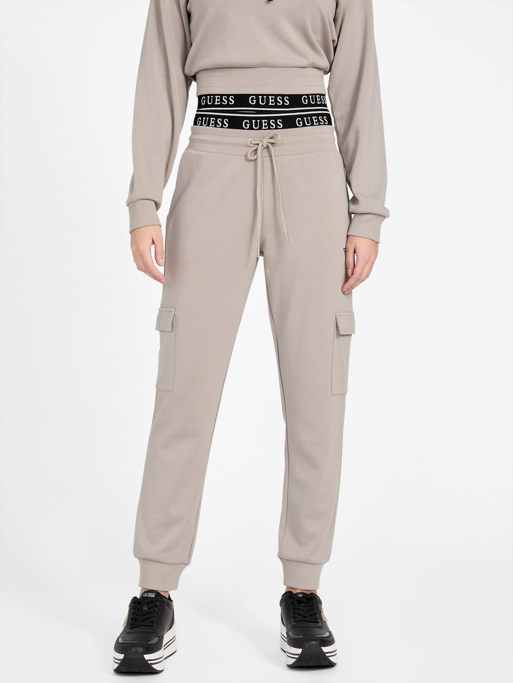

Беговые штаны Irene Cargo Guess Factory, цвет moondust