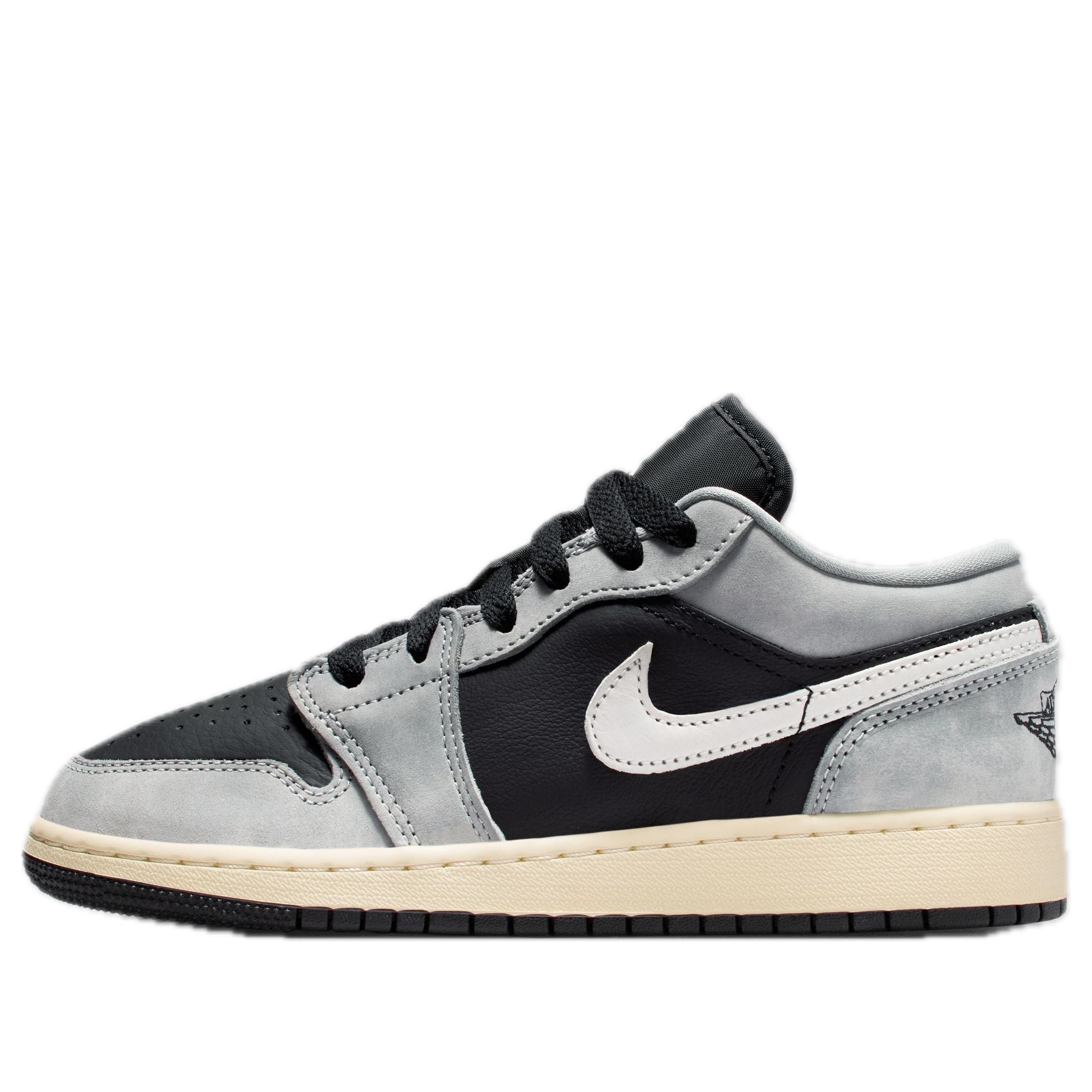 

(GS) Air Jordan 1 Low SE 'Light Smoke Grey'