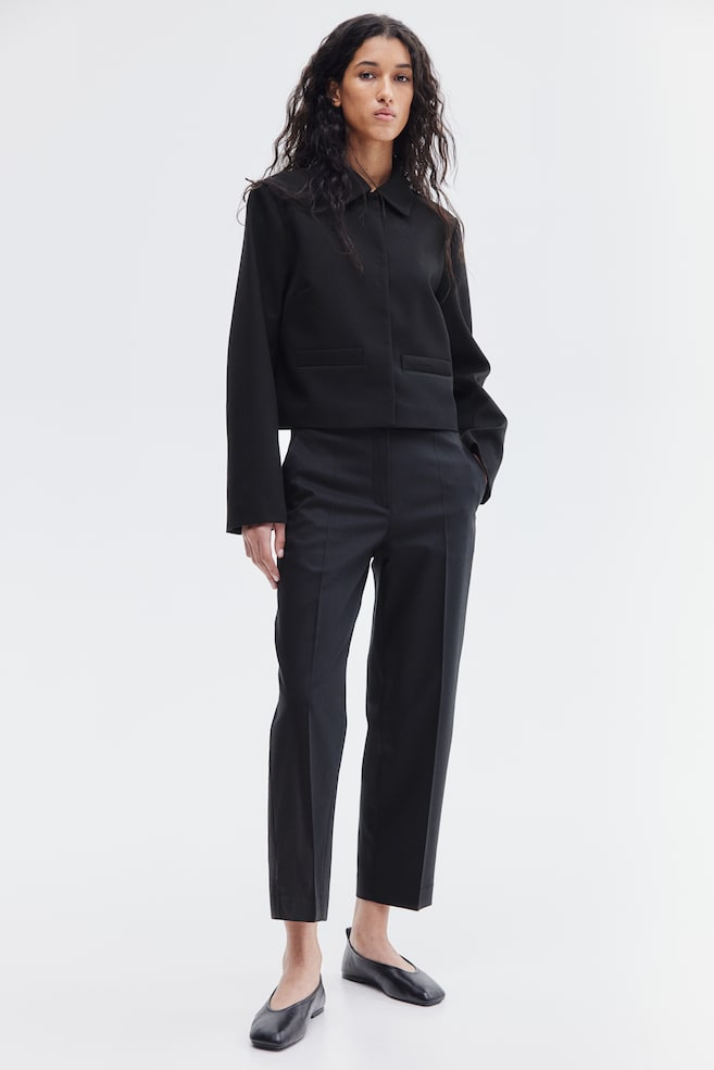 

Элегантные брюки-сигареты H&M, черный