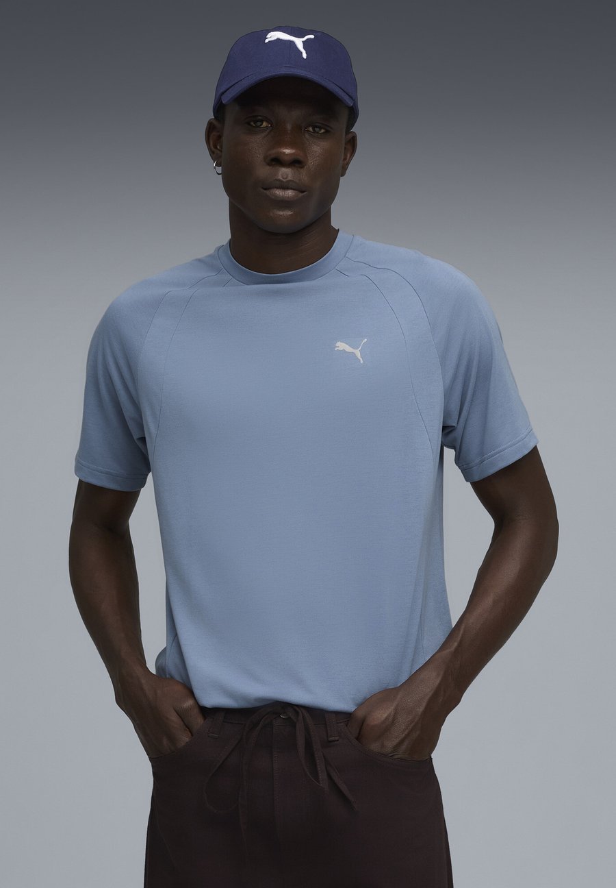 

Футболка Puma EVOSTRIPE, Cool Blue/Blue, Синий, Футболка Puma EVOSTRIPE, Cool Blue/Blue