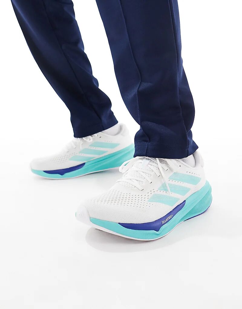 

Кроссовки adidas Running Supernova Stride 2 белого и синего цветов Adidas Performance