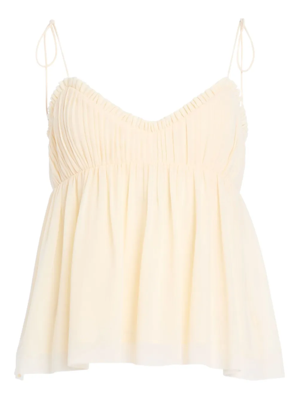 

Плиссированный топ Maven SER.O.YA, желтый