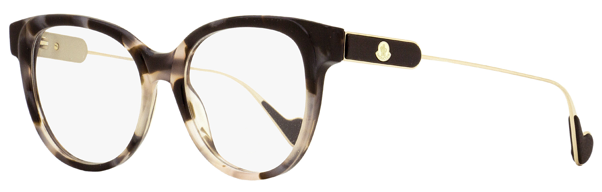 

Женские очки-пантос Moncler ML5056 055 Rose Havana/Gold 53 мм