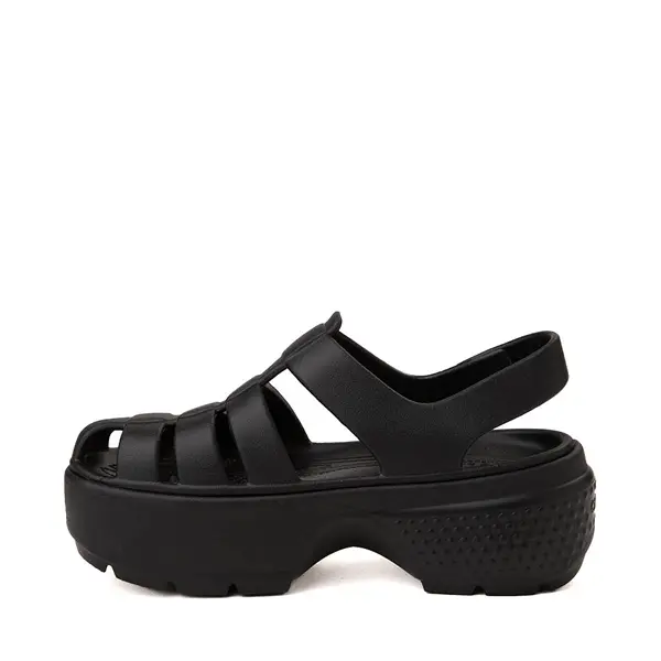 

Сандалии Crocs Stomp Platform Fisherman Sandal, черный