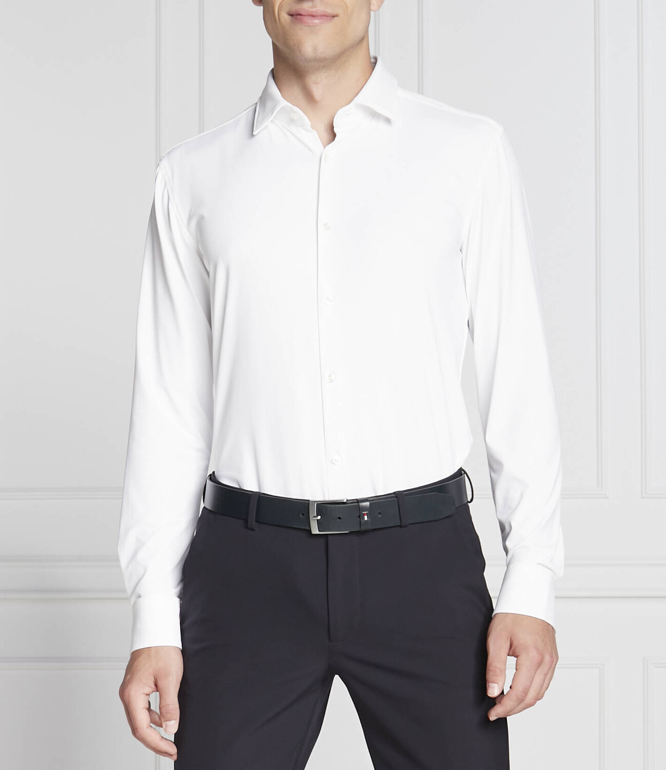 

Рубашка HUGO kenno slim fit, белый