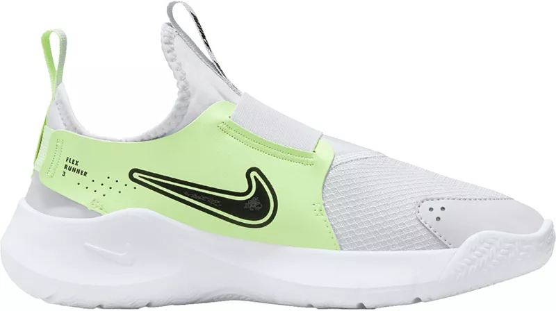 

Детские кроссовки Nike Flex Runner 3 для начальной школы, цвет Platinum/Black